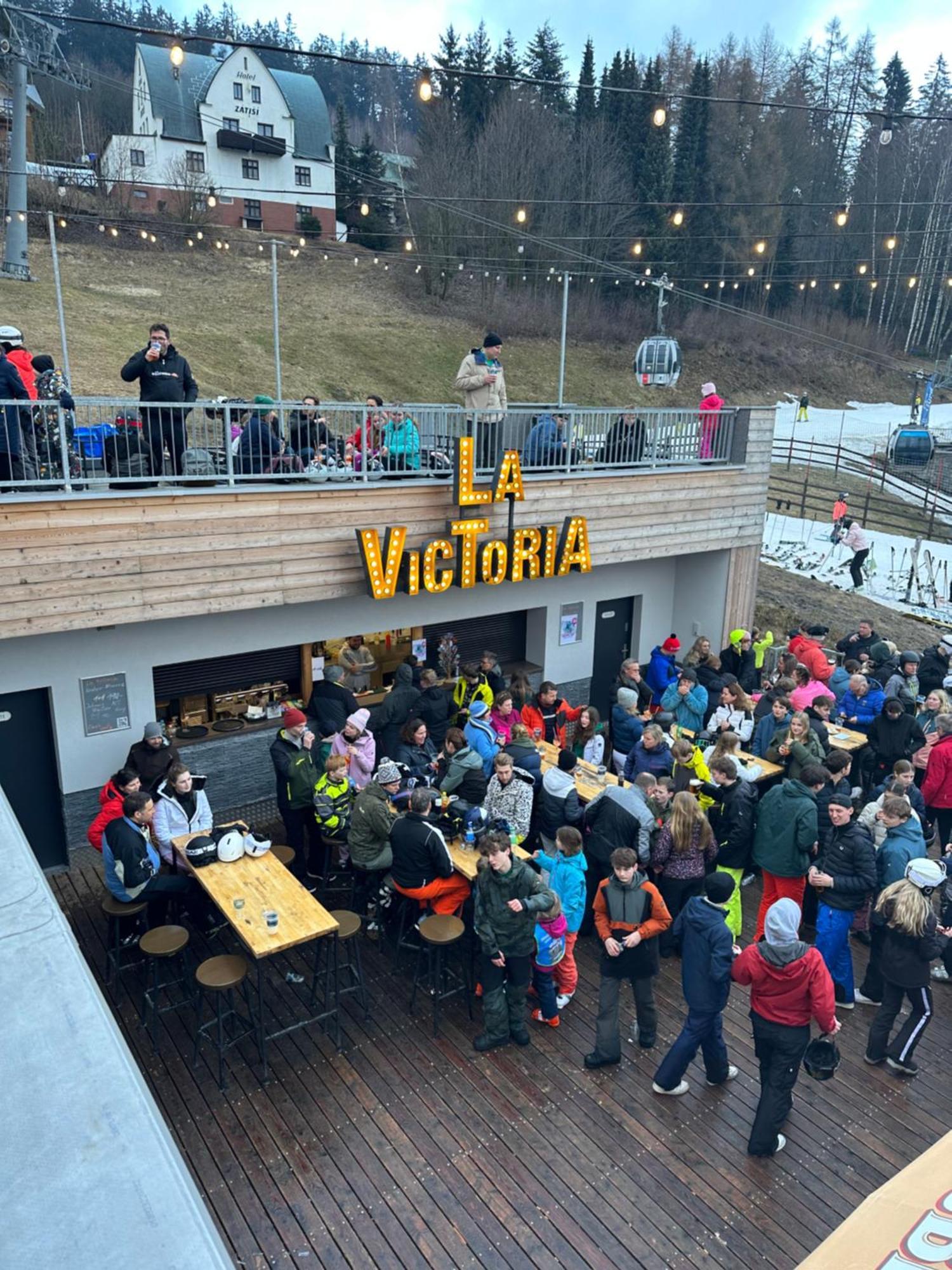 La Victoria Apartamento Janske Lazne Exterior foto